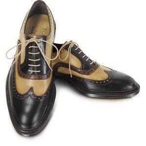 FORZIERI Italian Handcrafted Wingtip Oxford Shoes